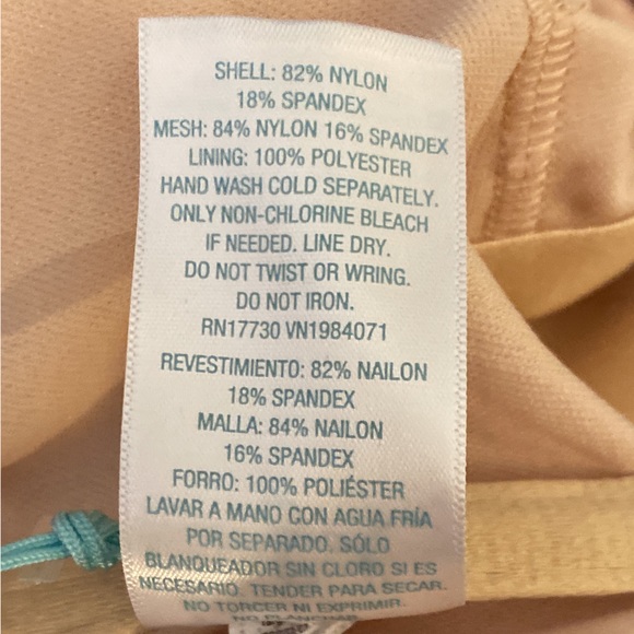 NWT Kona Sol Fuchsia One Piece Bathing Suit size 20 one shoulder ruffle - Picture 10 of 12